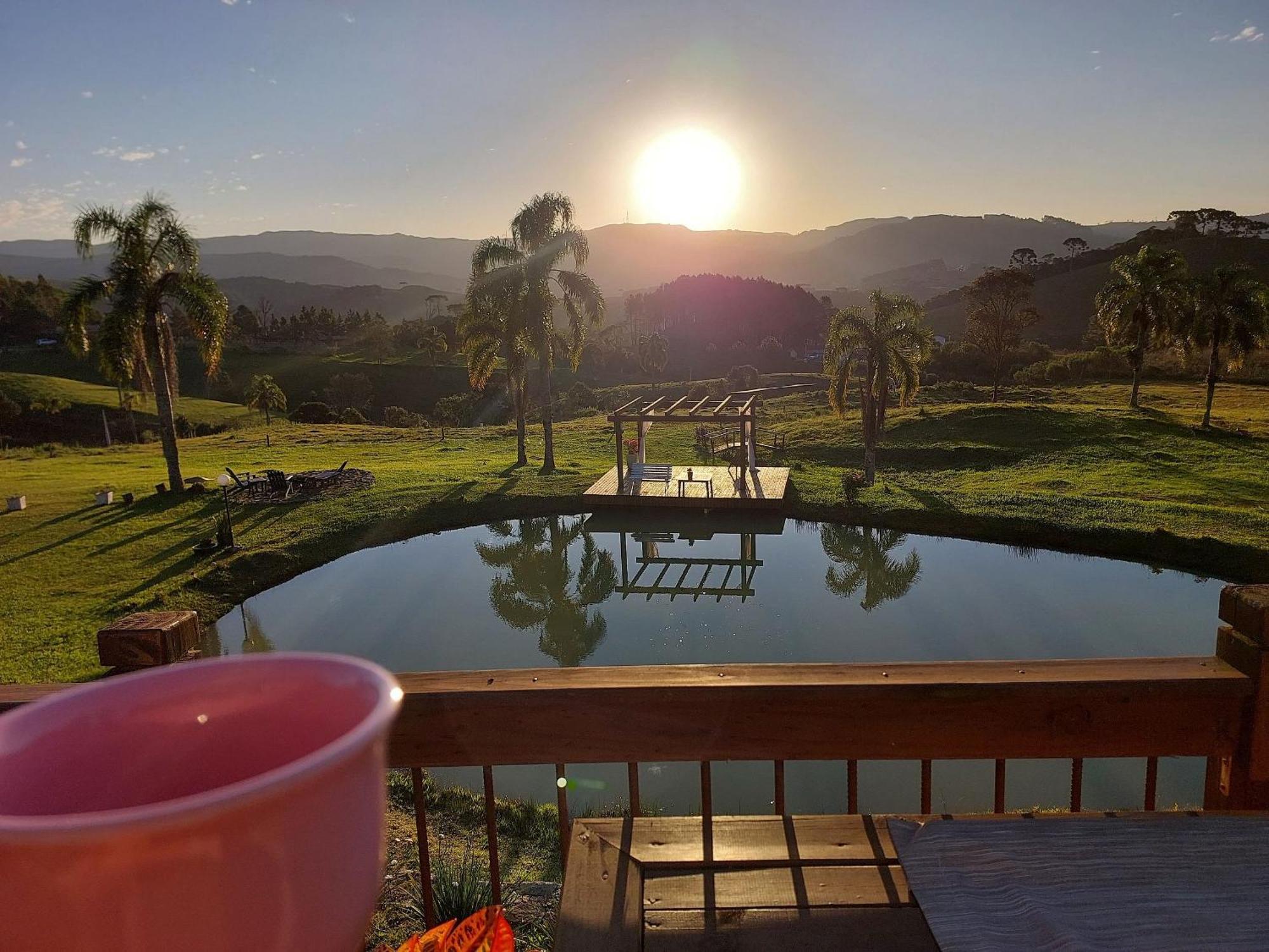 Cabana Pôr-do-Sol - Rancho Queimado/SC Extérieur photo