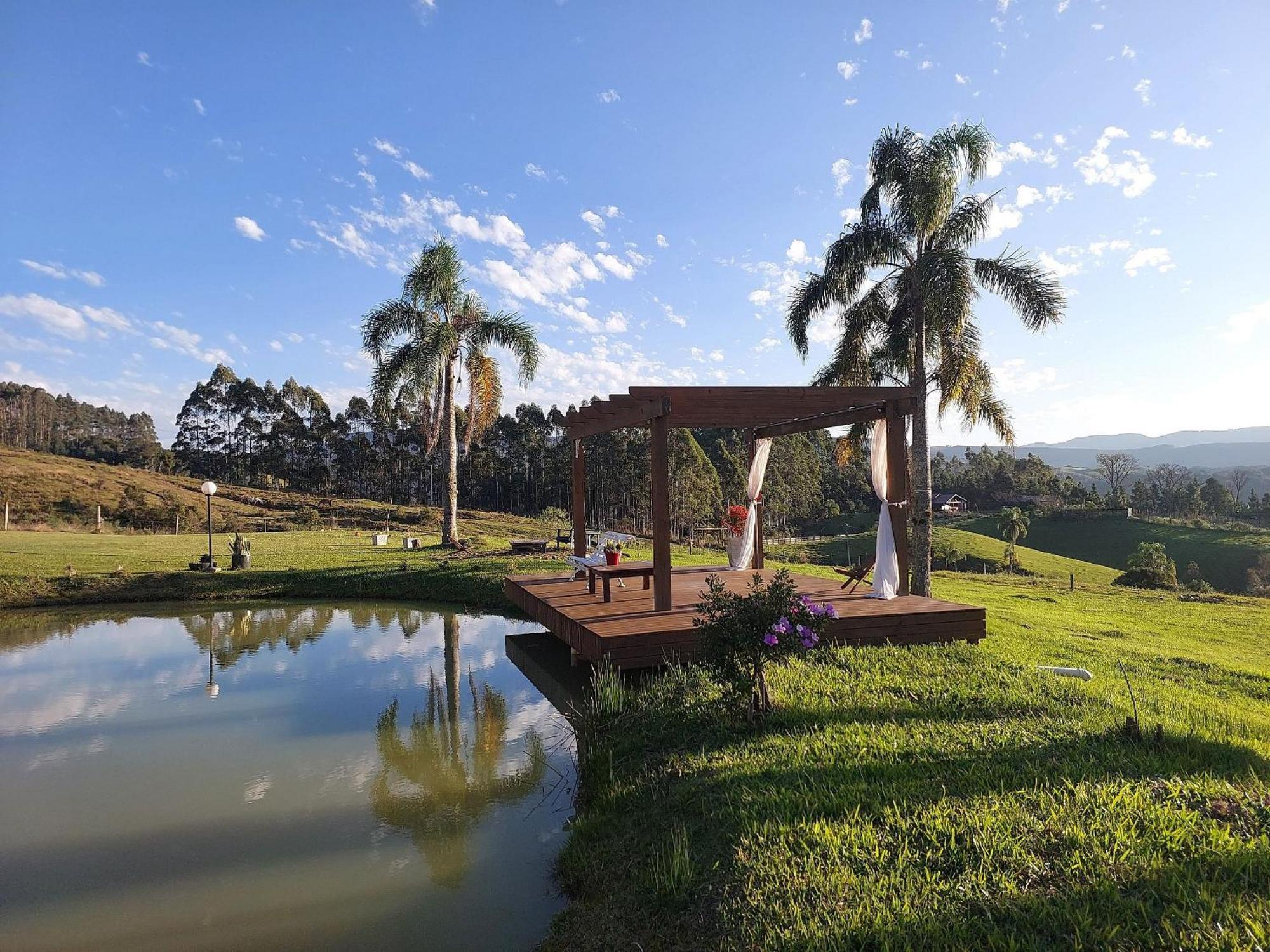 Cabana Pôr-do-Sol - Rancho Queimado/SC Extérieur photo