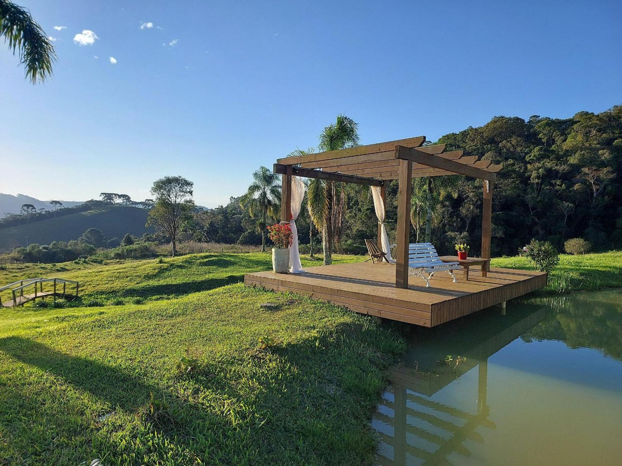 Cabana Pôr-do-Sol - Rancho Queimado/SC Extérieur photo