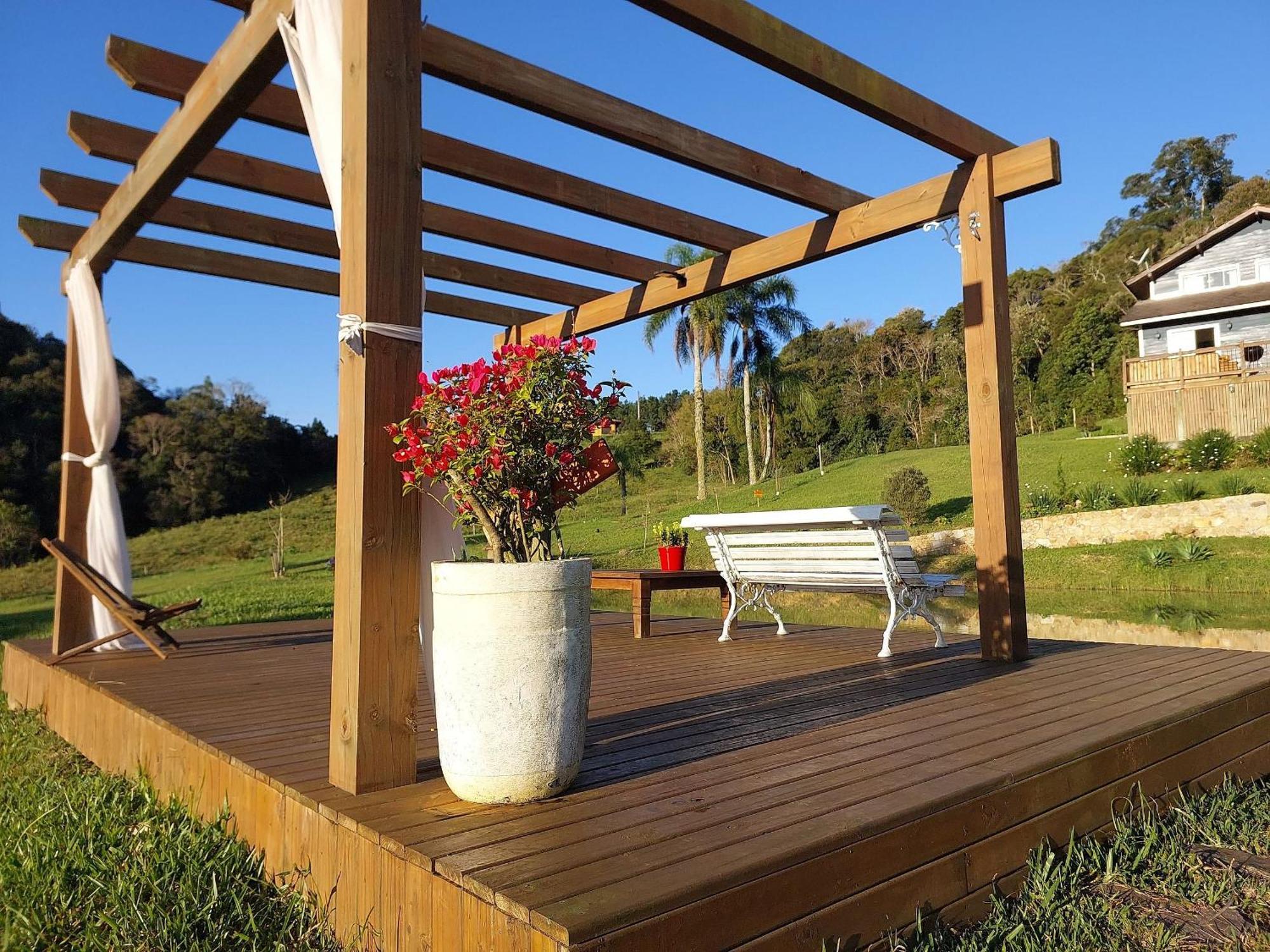 Cabana Pôr-do-Sol - Rancho Queimado/SC Extérieur photo